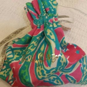 Lilly Pulitzer jewelry cloth bag